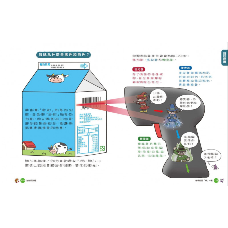 妙妙喵圖解生活科學1+2套書：消失的便便x超能微波爐 跟著妙妙喵和跳跳蟲用圖像思考，破解生活大小問!(共兩冊)